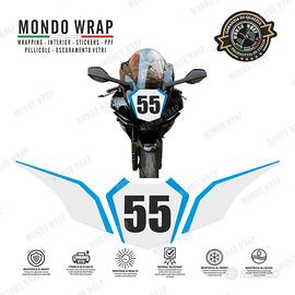 Adesivi tabelle compatibili con YZF R1 M1 M SBK 23