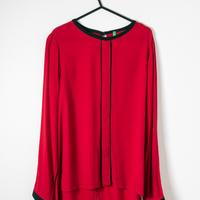 Camicia rossa Benetton xs