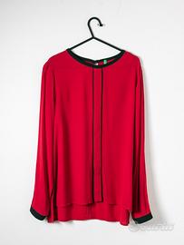 Camicia rossa Benetton xs