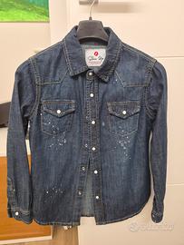 camicia jeans bambino