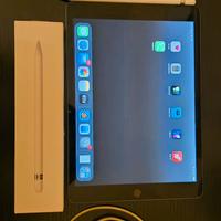 ipad 9 con apple pen  punte di ricambio cavo 