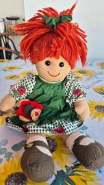 My Doll - bambola di pezza con capelli arancioni 
