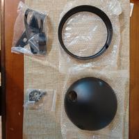 Supporto faro Led 7 pollici universale moto Nuovo 