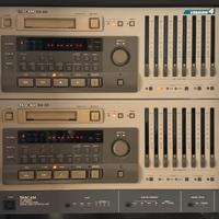 Registratori (2) TASCAM DA88 con unita AES EBU