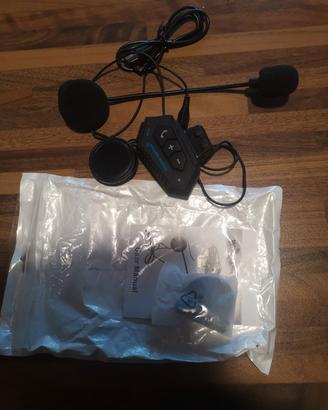 Auricolare bluetooth per  casco moto o scooter 