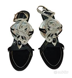 sandali donna con strass