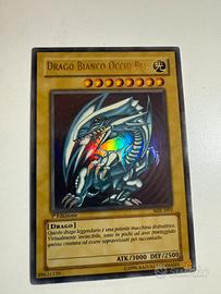 Drago Bianco occhi blu