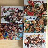 Collezione non completa Adekan dal vol.1 al 5