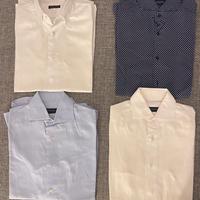 Set 4 camicie Lanificio Angelico - uomo - taglia38