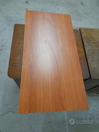 Pannello di legno rosso di ciliegio 81x40x2cm.