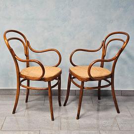 Coppia di sedie J&J Kohn  (thonet)