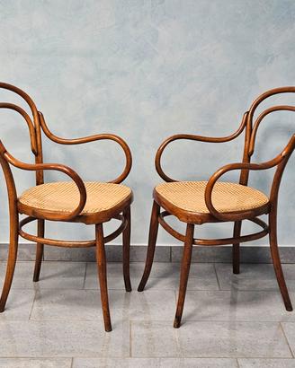 Coppia di sedie J&J Kohn  (thonet)