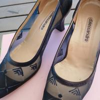 scarpa n 37 molto belle colore blu