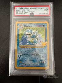 Blastoise 2 Celebrations Pokemon 25 th Psa 9 eng