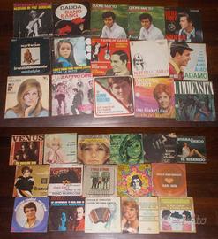 LOTTO 31 DISCHI 45 GIRI ANNI 60-70 CASELLI MORANDI