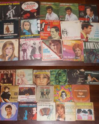 LOTTO 31 DISCHI 45 GIRI ANNI 60-70 CASELLI MORANDI