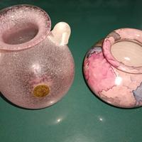 Vasi portafiori tra cui Buccella Cristalli Murano