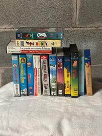 Videocassette VHS miste anni ‘90/2000