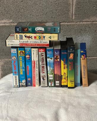 Videocassette VHS miste anni ‘90/2000