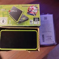 New Nintendo 2DS XL Black Lime Limited Mario Kart
