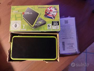 New Nintendo 2DS XL Black Lime Limited Mario Kart