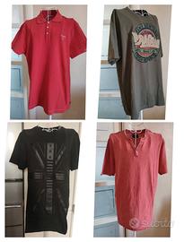 lotto 4 T-shirt uomo 