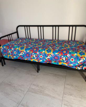 Divano letto matrimoniale in ferro