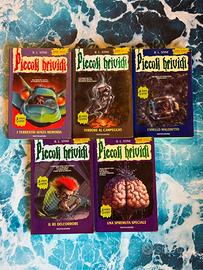 Lotto 5 Libri RARI Piccoli Brividi com Adesivi!