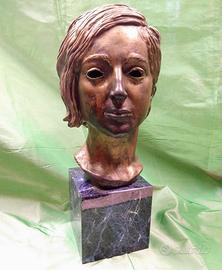 Scultura di Mario Ceconi di Montececon, bronzo