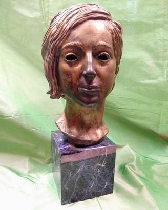 Scultura di Mario Ceconi di Montececon, bronzo