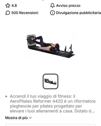 Aero Pilates Stamina nuovo
