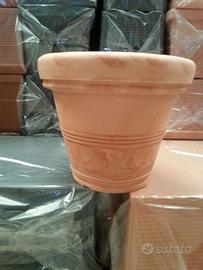 set di 10 vasi in resina dn 51 h41 resistenti