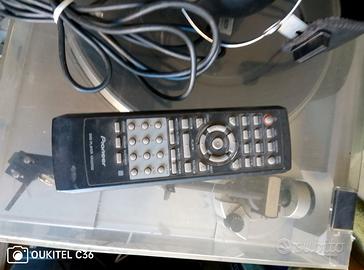 Stereo hi fi Pioneer con DVD telecomando e cuffie