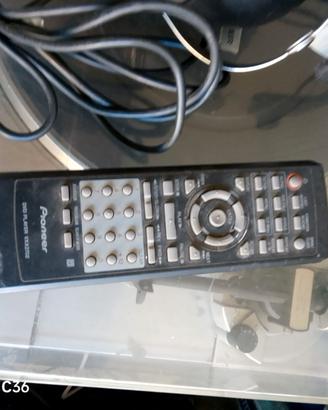 Stereo hi fi Pioneer con DVD telecomando e cuffie