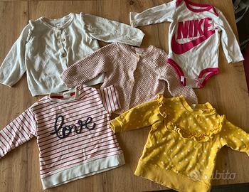 ABBIGLIAMENTO VESTITI NEONATA 4/6 MESI