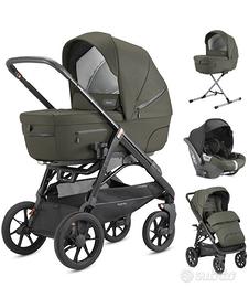 TRIO INGLESINA APTICA XT VERDE MILITARE + 2 omaggi