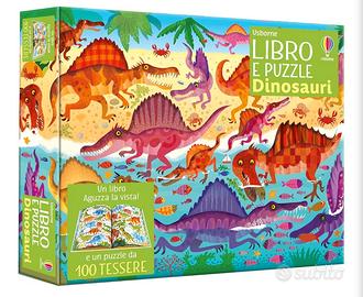 Libro e puzzle Dinosauri (Usborne)