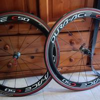 ruote in carbonio 50 mm