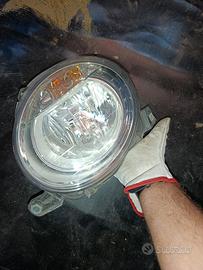 faro sinistro fiat 500 2008