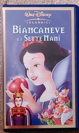 cassetta originale Disney biancaneve