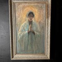 Antico Dipinto Madonna