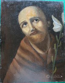 Dipinto a olio di Walter Pozzi. 