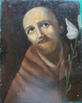 Dipinto a olio di Walter Pozzi. 