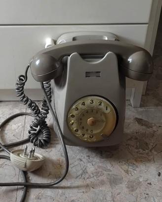 Telefono a disco da muro