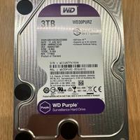 Hard disk western digital 3 Tb purple