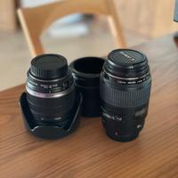 Obiettivi Canon 18-200 & Macro 100