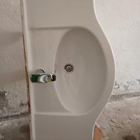 Lavabo con consolle 
