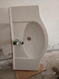 Lavabo con consolle 