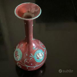 Vasetto a lustro sorelle Vignoli Faenza