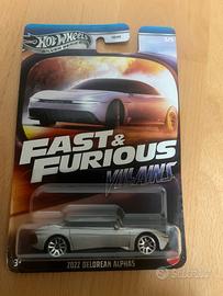Hot Wheels Fast & Furious DeLorean Alphas